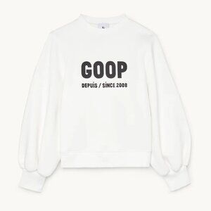 G. Label by goop white sweatshirt size xs